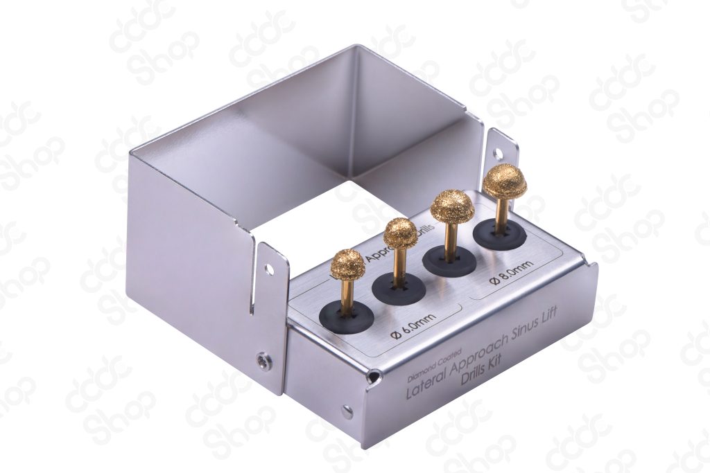 کیت فرز سینوس لیفت اوپن DDDC با چهار فرز Diamond Coated